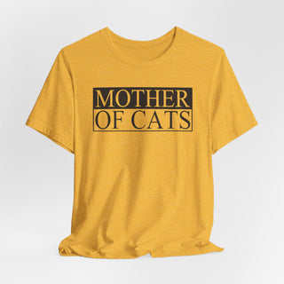 Mother Of Cats Unisex Jersey Short Sleeve Tee