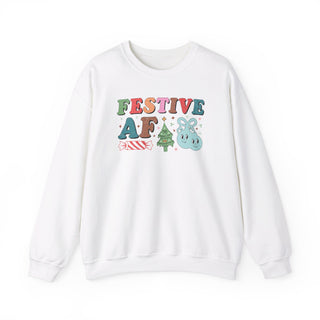 Festive AF Unisex Heavy Blend™ Crewneck Sweatshirt