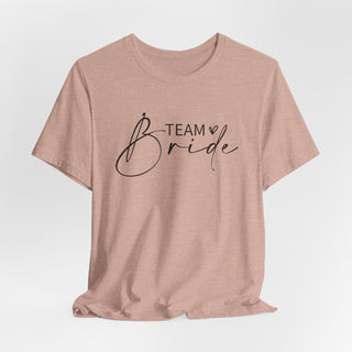 Team Bride Unisex Jersey T-Shirt