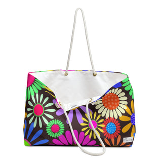 Bright Flowers Weekender Bag