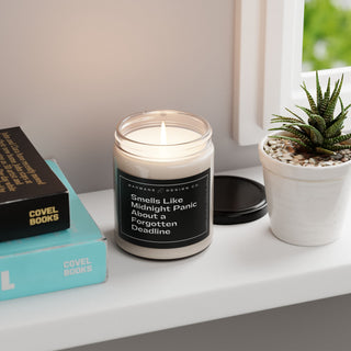 Midnight Panic Scented Soy Candle