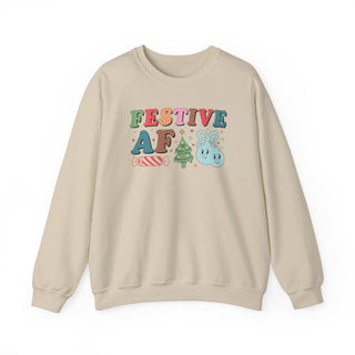 Festive AF Unisex Heavy Blend™ Crewneck Sweatshirt