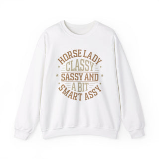 Horse Lady Unisex Heavy Blend™ Crewneck Sweatshirt