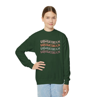 Equestrian Youth Crewneck Sweatshirt