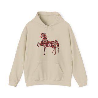 Snowflake Horse Unisex Hooded Sweatshirt