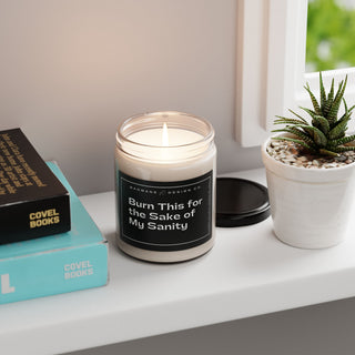 For The Sake Of Sanity Scented Soy Candle