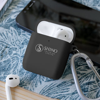 Shino AirPods and AirPods Pro Case Cover - White Logo