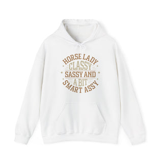 Horse Lady Hooded Sweatshirt