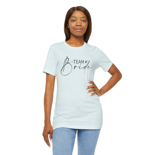 Team Bride Unisex Jersey T-Shirt