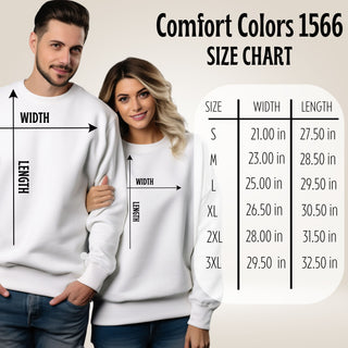 McBride Comfort Colors Sweatshirt 2 sided